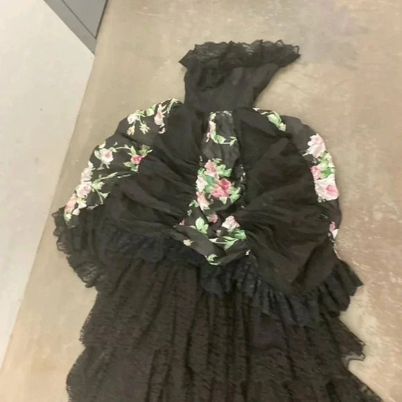 Loralie  Originals ruffle strappless dress basque waist - Picture 7 of 7